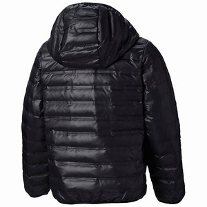 Columbia McKay Lake™ Down Hooded Jacka Flickor Svarta (IXQEP6831)